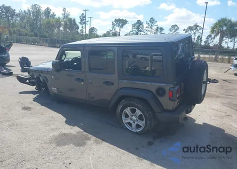 2018 Jeep Wrangler Unlimited Sport S 4X4 z USA, uszkodzony, nr VIN 1C4HJXDG0JW249381
